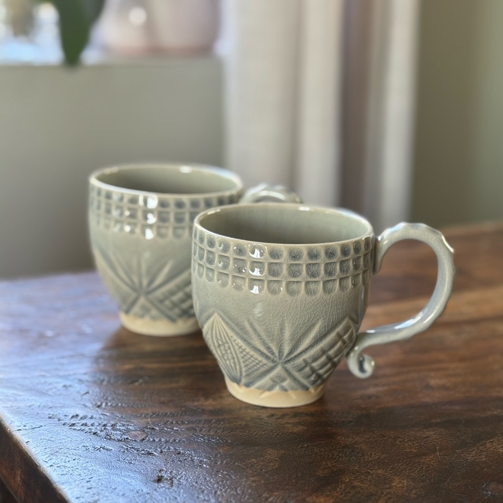 Anthropologie x  Costa Nova Cristal Mug